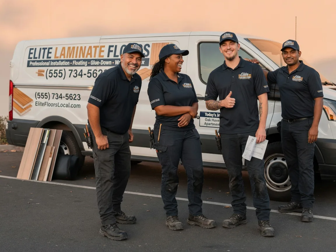 Laminate flooring installation company in Brookville, IN